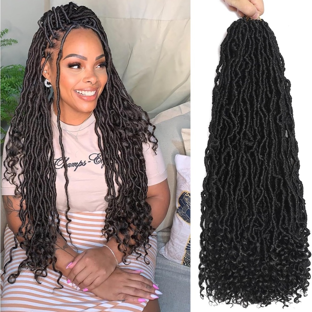 Black Braided Hair Extensions